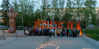 Огненного журавля в память о погибших воинах создали в зарайском парке - Regions.Ru