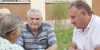 Выездная администрация: в Макеевском клубе заменили кровлю и отремонтируют залы - Regions.Ru