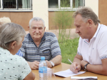 Выездная администрация: в Макеевском клубе заменили кровлю и отремонтируют залы