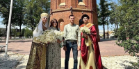 В Зарайске Петр и Феврония раздали ромашки прохожим - Regions.Ru