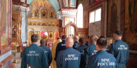 В Зарайске прошел благодарственный молебен в честь иконы Божией Матери «Неопалимая купина» - Город Зарайск