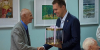 Никита Чаплин поздравил жителей Зарайска с Днем пожилого человека! - Город Зарайск